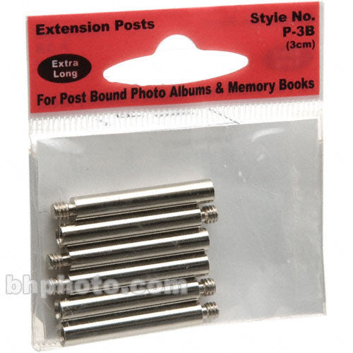 Pioneer Photo Albums P-3B Extra Long Extension Posts (6 Posts)