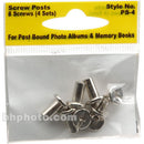 Pioneer Photo Albums Screw Posts (Four Sets with Eight Screws)