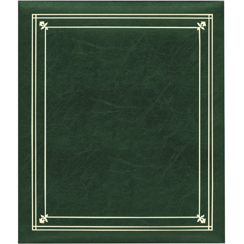 Pioneer Photo Albums PS-5781 5X7'' and 8X10'' X-Pando Pocket Album (Hunter Green)