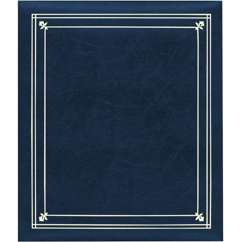 Pioneer Photo Albums PS-5781 5X7'' and 8X10'' X-Pando Pocket Album (Navy Blue)