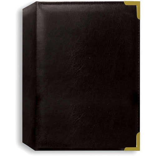 Pioneer Photo Albums SM46-BK Oxford Brass Corner Photo Album (Black)