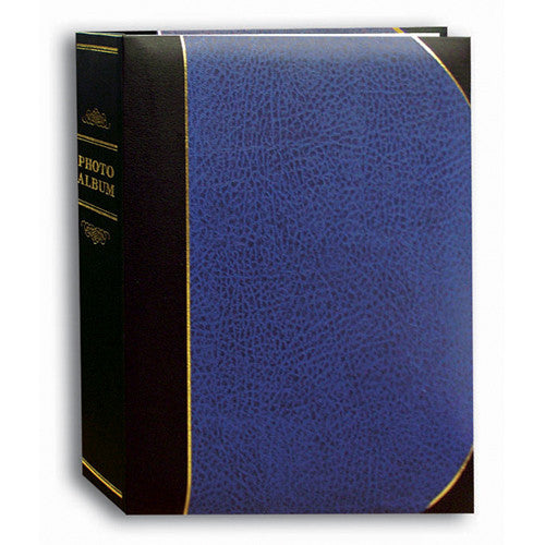 Pioneer Photo Albums Ledger Bi-Directional Le Memo Photo Album (Navy Blue)