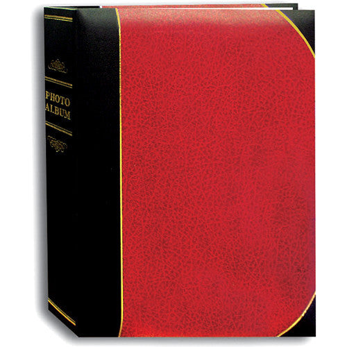 Pioneer Photo Albums Ledger Bi-Directional Le Memo Photo Album (Red)