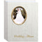 Pioneer Photo Albums Oval Framed Wedding Album - 4 x 6" (Gold Oval Frame with Text)