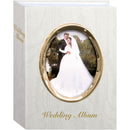 Pioneer Photo Albums WFM46-GT Oval Framed Wedding Album (Gold Frame with Inscribed "Wedding Album")