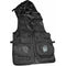 Porta Brace Video Vest with Hood (Medium, Black)