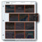 Print File Archival Storage Page for Negatives, 6x7cm (120), 4-Strips of 3-Frames, Horizontal, (Oversized Binder Only) - 100 Pack