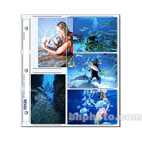 Print File 35-10P Archival Storage Page for Ten Prints (3.5 x 5", 25 Pack)