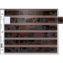 Print File Archival Storage Page for Negatives, 35mm, 6-Strips of 7-Frames (Hanger or Binder) - 100 Pack