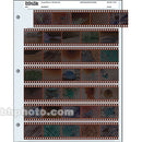 Print File Archival Storage Page for Negatives, 35mm, 7-Strips of 5-Frames (Binder Only) - 1000 Pack