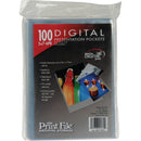Print File Polypropylene Presentation Pocket (5 x 7", 100 Pack)