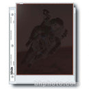 Print File Archival Storage Page for Negatives, 8x10", Holds 1 Negative or Transparency (Hanger or Binder) - 100 Pack
