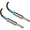 Pro Co Sound Excellines Series 1/4" Phone Male to 1/4" Phone Male Instrument Cable - 5'