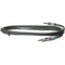 Pro Co Sound Insert Y-Cable 1/4" Male Phone TRS Stereo To 2x 1/4" Male Phone TS Mono - 20'