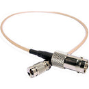 Pro Video Accessories BNC Female to DIN 1.0/2.3 RG-179 Cable - 1'