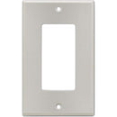 RDL CP-1S Stainless Steel Single Cover Wall Plate (Silver)