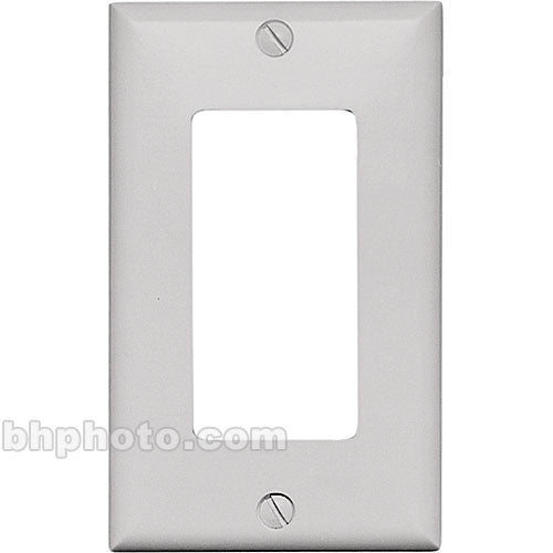 RDL CP-1W Single Cover Wall Plate (White)