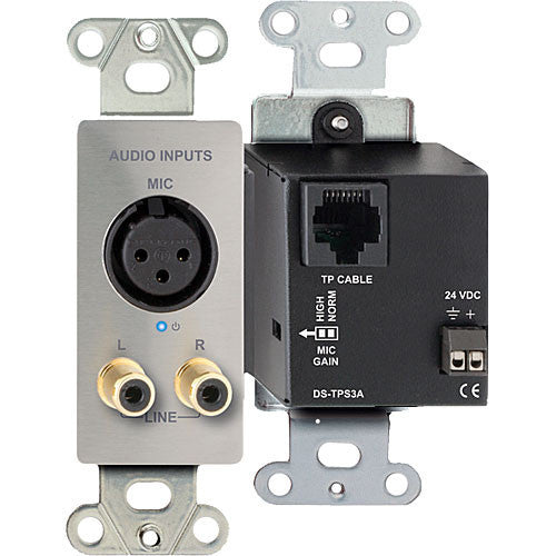 RDL DS-TPS3A Triple Pair RJ45 Sender Module (Silver)
