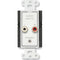 RDL D-CIJ3D Consumer Input Jacks (Stereo) (White/Gray)
