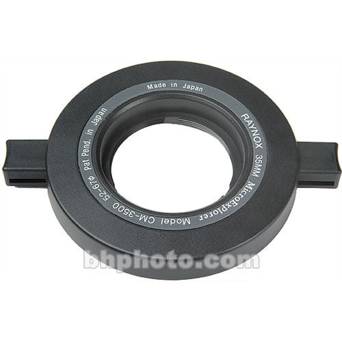 Raynox Universal Adapter for Raynox CM-3500 Macro Lens (fits 52mm - 67mm lens mounts)