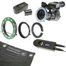 Reflecmedia RM 1125DS 8.0 x 8.0' Deskshoot Lite with Small Dual LiteRing and Controller Kit