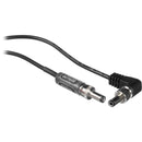 Remote Audio BDS Power Cable with Locking Angled Plug for Sound Devices - to Power Sound Devices HX-3, MM-1, MP-2 & Early Versions of MixPre & 442 from BDS System - 2'