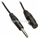 Remote Audio XLR-Female to 1/4" TRS Phone Cable (18") (457.2mm)