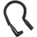 Remote Audio CAXJCOIL2 Right Angled Coiled XLR to XLR Cable - 8 to 30"