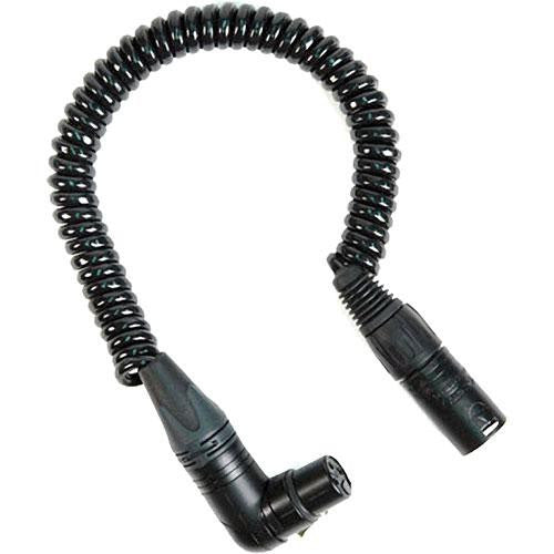 Remote Audio CAXJCOIL2 Right Angled Coiled XLR to XLR Cable - 8 to 30"