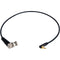 Remote Audio 3.5mm Right Angle to BNC Right Angle Cable - 18"