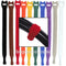 Rip-Tie Lite 1/2 x 8" Light-duty Strap (Pack of 10) (Rainbow)