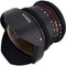 Rokinon 8mm T3.8 Cine UMC Fisheye CS II Lens for Canon EF Mount