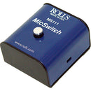 Rolls MS111 Mic Switch - Latching or Momentary Microphone Mute Switch