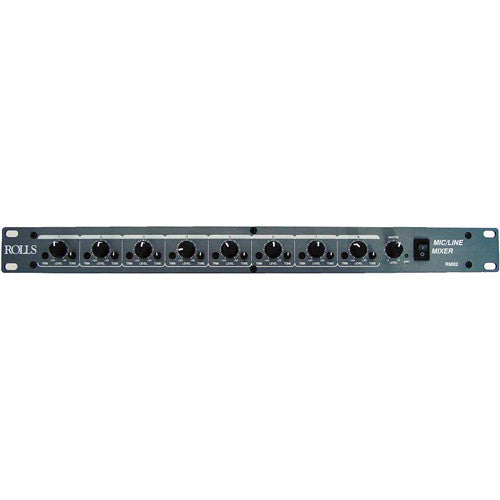 RM82 - 8 Channel Microphone and Line Mixer India – Tanotis