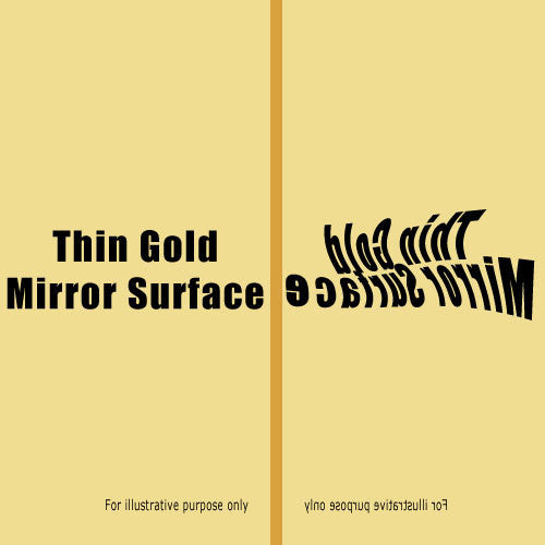 Rosco Cinegel Reflection Material - Thin Mirror Gold Tinted (G) (48" x 25' Roll)