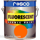 Rosco Fluorescent Paint (Orange, Matte, 1 Quart)