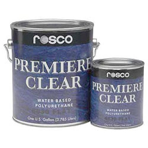 Rosco Premiere Clear Flat Paint (1 Gallon / 3.78 liters)