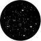 Rosco Standard Steel Gobo #77514 - Star Cluster - Size B 86mm