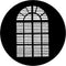 Rosco 77759 SS Gobo Shuttered Arch (Size B)