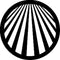 Rosco Standard Steel Gobo #78047M Perspective Lines 2 (M = Size 66mm)