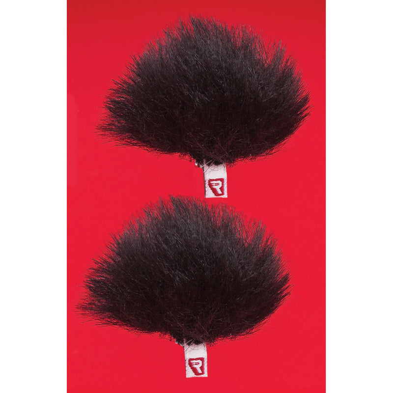Rycote Pair Black Ristretto Lavalier Windjammer