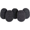 Rycote 105501 Lavalier Foam Windscreen 5-Pack (Black)