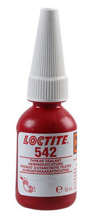 LOCTITE 542, 50ML Sealant, Acrylic, Thread Locking, Bottle, Brown, 50ml