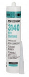 DOW CORNING 3140 310ML RTV SILICONE, 3140, CLEAR, 310ML