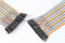 PRO SIGNAL PSG-JRBN40-MF 40 Way Male to Female Jumper Ribbon Cable - 200mm