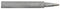 DURATOOL D02261 2.0mm Chisel Soldering Iron Tip for D00799, D01844, D0159 & D01860