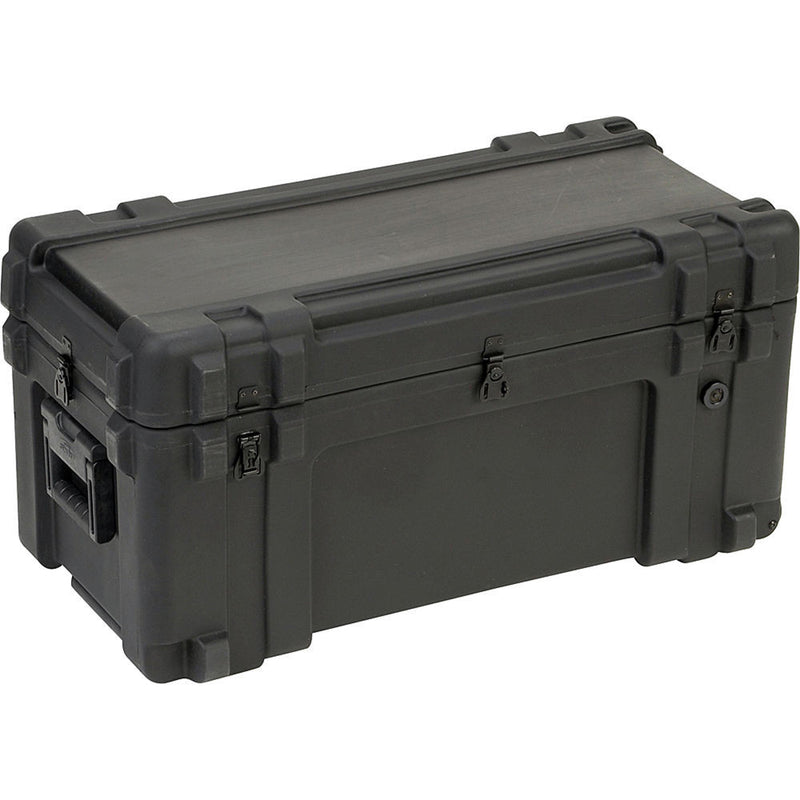 SKB 3R3214-15B-CW Roto-Molded Mil-Standard Utility Case with Cubed Foam Interior and wheels