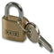 KASP SECURITY K12520 Premium Brass Padlock 20mm