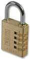 KASP SECURITY K11040D 4-Digit Brass Combination Padlock 40mm
