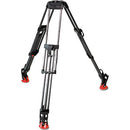 Sachtler CF-100ENG 2CF Carbon Fiber 2-Stage Tripod Legs (100mm Bowl) - Supports 88 lbs